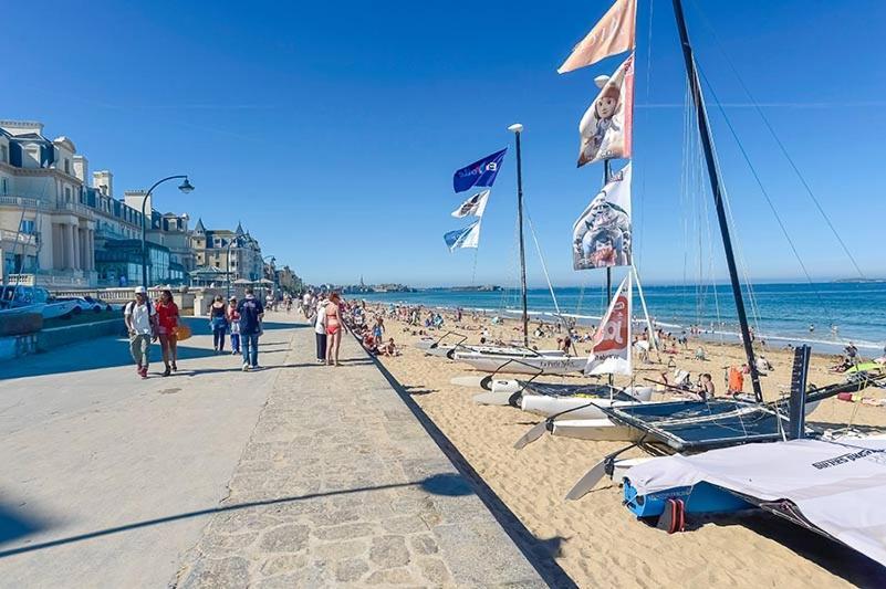 Maison *** 400M Plage Du Sillon Et Thermes Marins 생말로 외부 사진